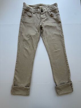CAbi Straight Leg Jeans in Khaki
